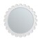 James Martin Vanities Scalloped Round 28'' Mirror, Bright White 244-MR32-BW - alternate 1